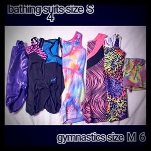Bathing suits and workout shorts